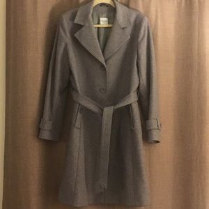 Cinzia Rocca Classic Belted Coat - Grey